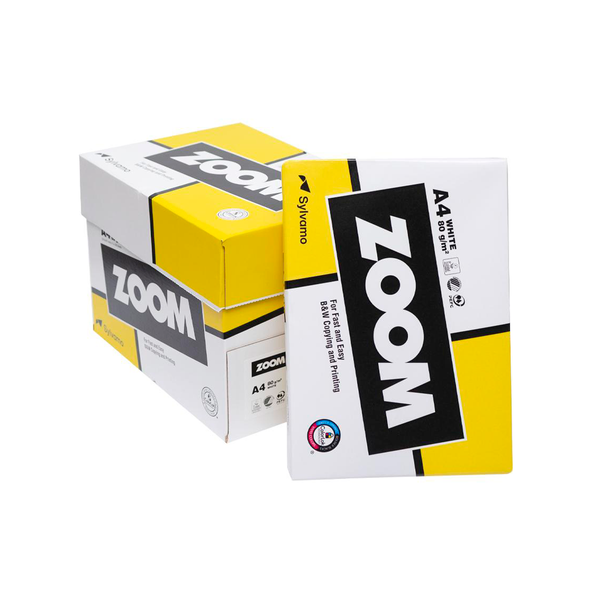 Папір Zoom A4 80 г/м&sup2;, 500 аркушів zoom_a4_20up фото